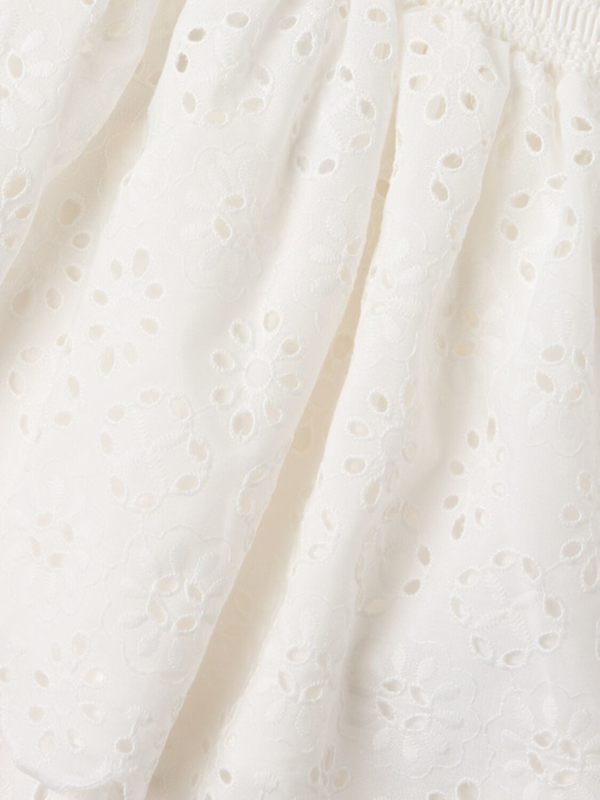 The New Society: Cotton blend skirt - 米白色 - kids-girls_1 | Luisa Via Roma