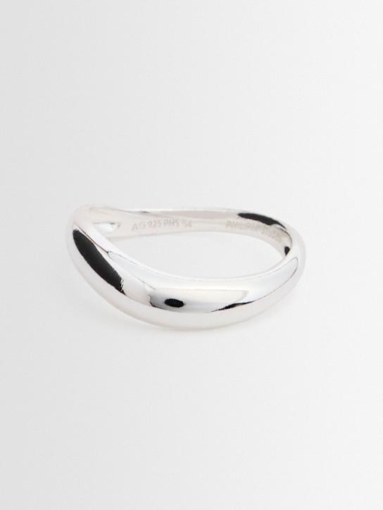 Philippa Studios: Wave ring - 银色 - women_1 | Luisa Via Roma