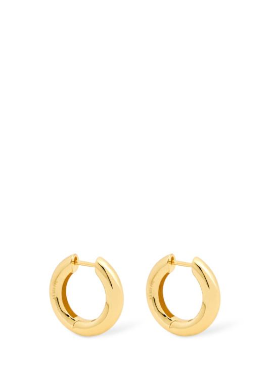 Philippa Studios: Bold large hoop earrings - 金色 - women_0 | Luisa Via Roma
