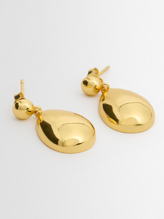 Philippa Studios: Drop stud earrings - 金色 - women_1 | Luisa Via Roma