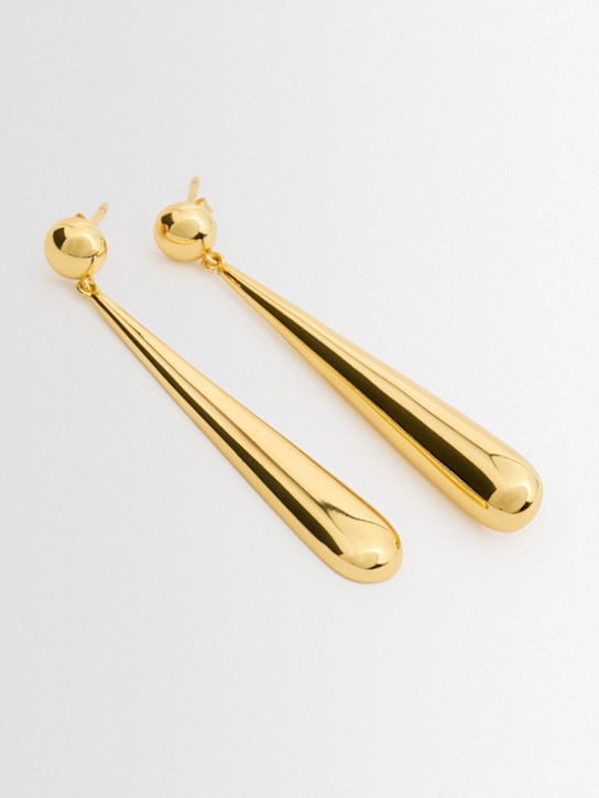 Philippa Studios: Drop Dew stud earrings - 金色 - women_1 | Luisa Via Roma
