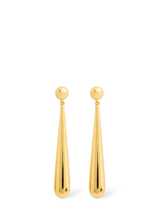 Philippa Studios: Drop Dew stud earrings - 金色 - women_0 | Luisa Via Roma