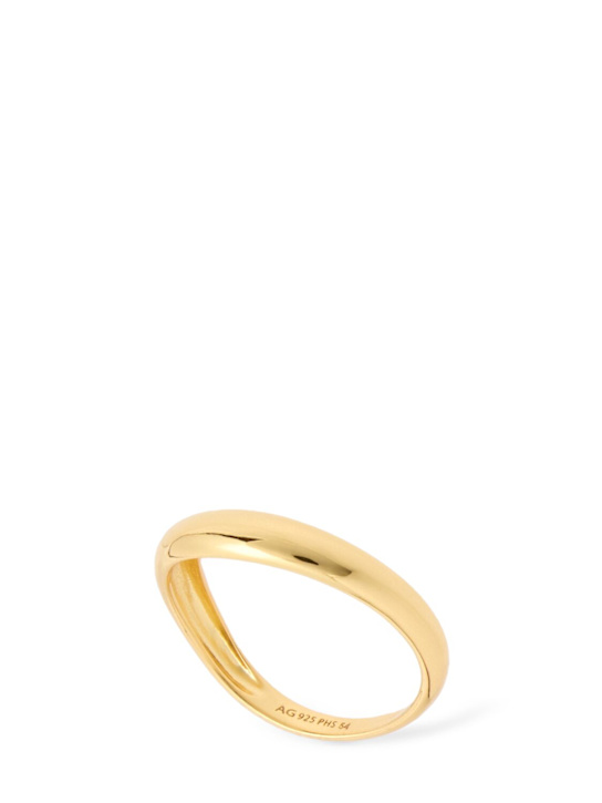 Philippa Studios: Wave ring - 金色 - women_0 | Luisa Via Roma
