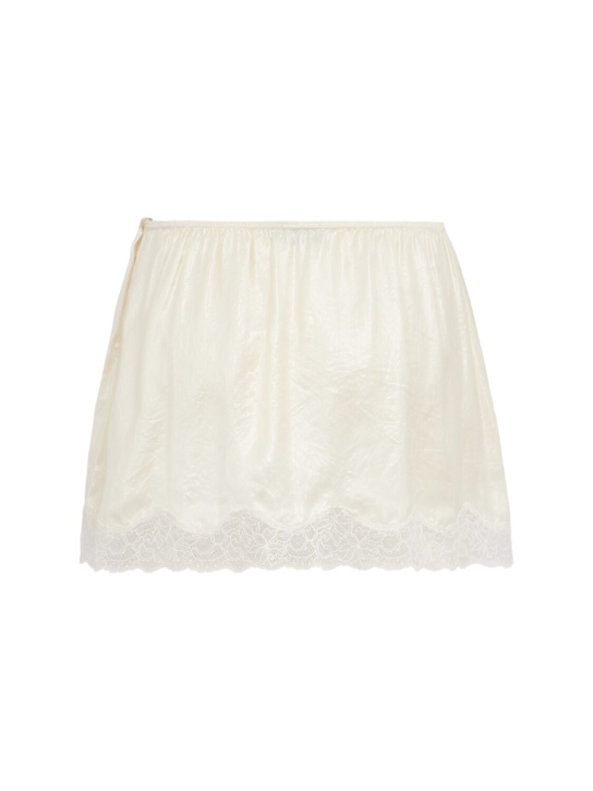 Magda Butrym: Poly skirt - Blanco - women_1 | Luisa Via Roma