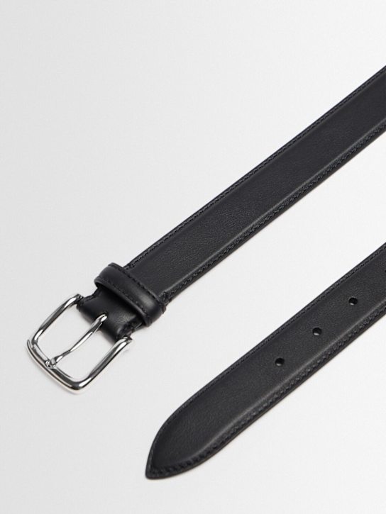 1929: Leather belt - Schwarz - men_1 | Luisa Via Roma
