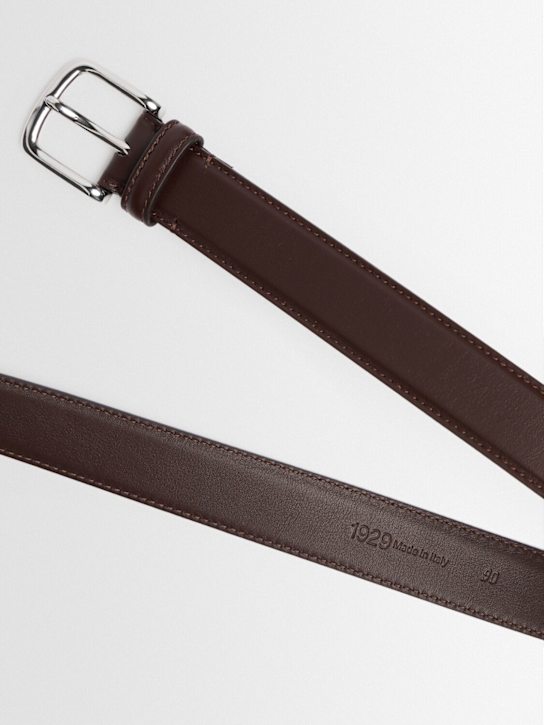 1929: Leather belt - Brown - men_1 | Luisa Via Roma