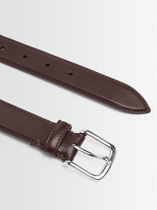 1929: Leather belt - 棕色 - women_1 | Luisa Via Roma
