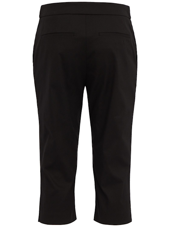 MSGM: Capri pants - 黑色 - women_1 | Luisa Via Roma