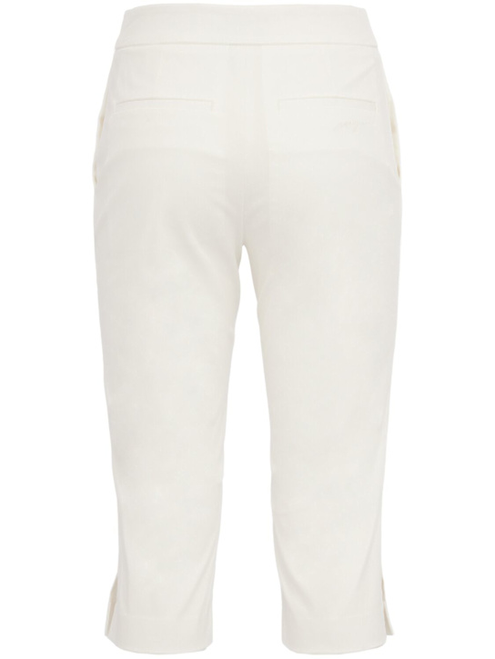 MSGM: Capri pants - 白色 - women_1 | Luisa Via Roma