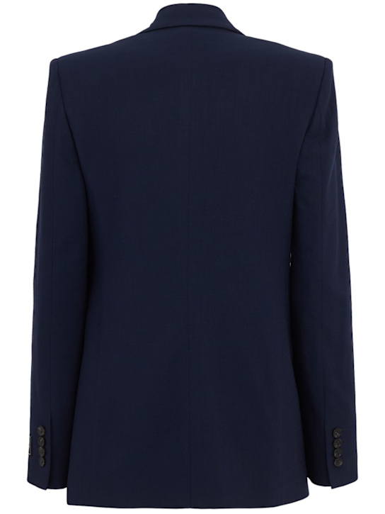 MSGM: Blazer - デニム - women_1 | Luisa Via Roma