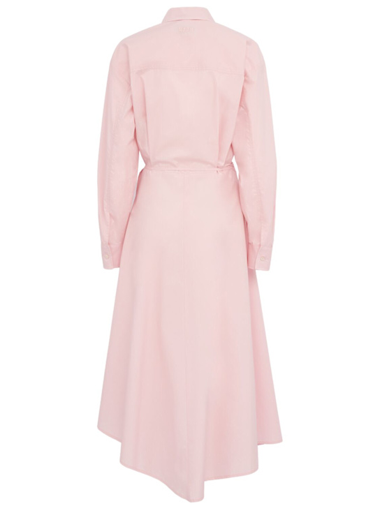 MSGM: Midi shirt dress - Pink - women_1 | Luisa Via Roma