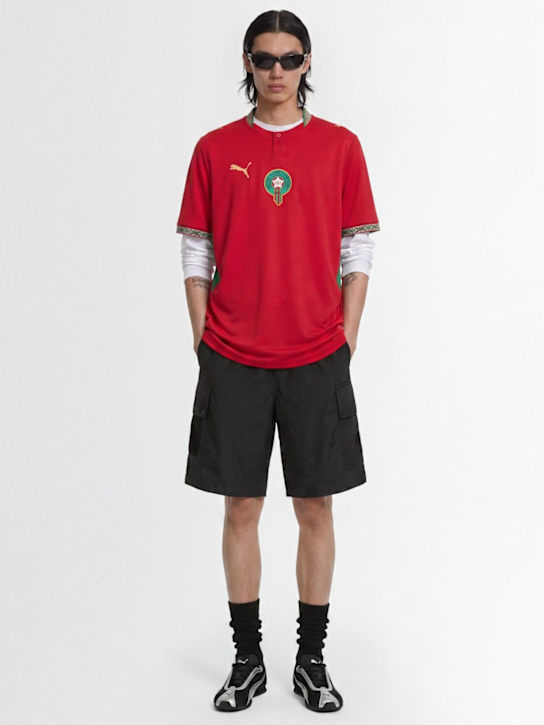PUMA: FRMF Home Jersey Replica Morocco T恤 - Club Red/Victor - men_1 | Luisa Via Roma