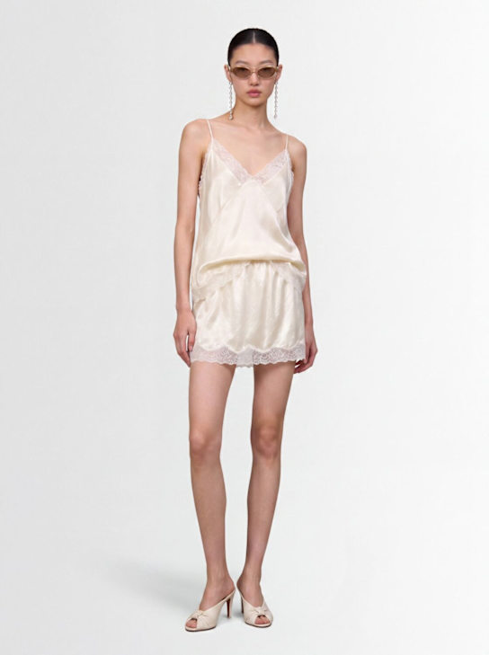 Magda Butrym: Poly skirt - ホワイト - women_1 | Luisa Via Roma