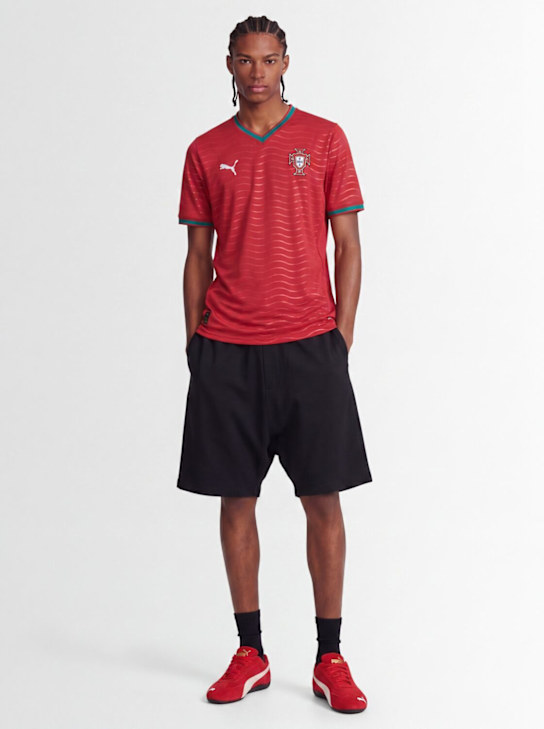 PUMA: FPF Home Jersey Replica Portugal T恤 - Club Red/Green - men_1 | Luisa Via Roma