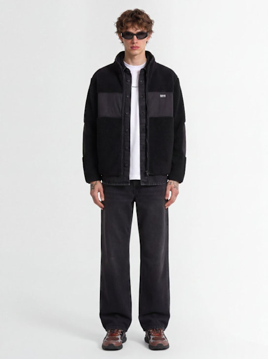SOTF: Teddy jacket - Black - men_1 | Luisa Via Roma