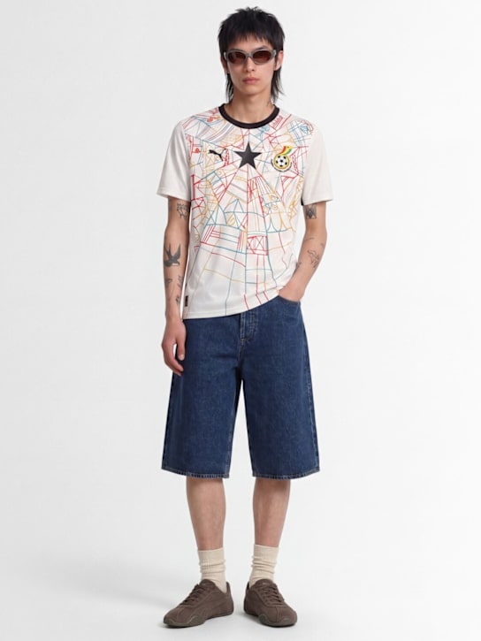 PUMA: GFA Home Jersey Replica Ghana t-shirt - Puma White - men_1 | Luisa Via Roma