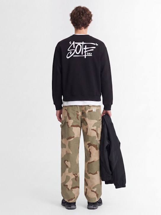 SOTF: Sudadera con cuello redondo - Negro - men_1 | Luisa Via Roma
