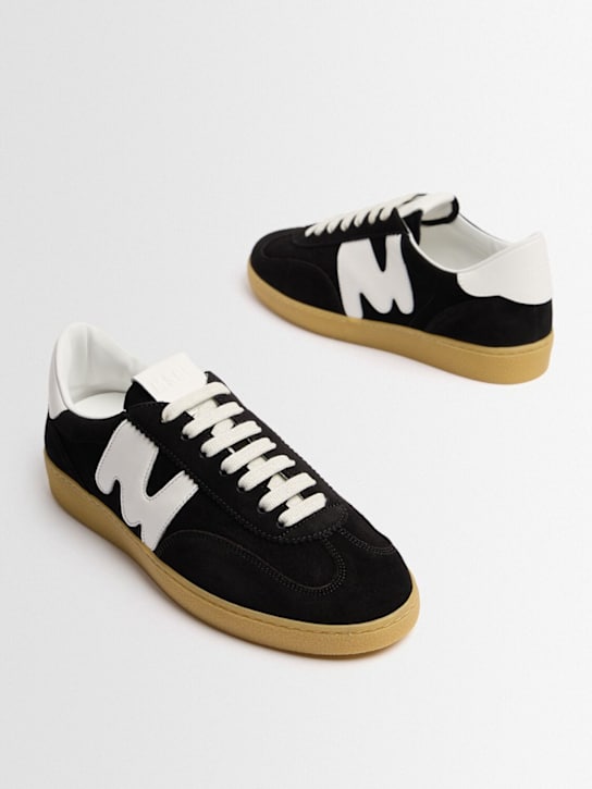 MSGM: Retro sneakers - 黑色 - women_1 | Luisa Via Roma