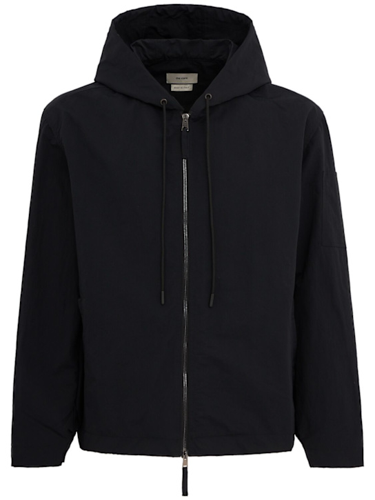The Core: Nylon windbreaker - 黑色 - men_0 | Luisa Via Roma