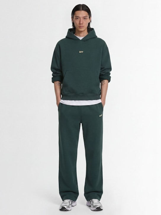 SOTF: Standard open leg joggers - フォレストグリーン - men_1 | Luisa Via Roma