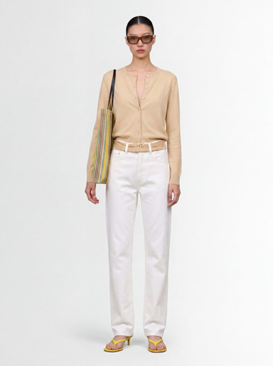 By Malene Birger: Montie wool blend sweater - Light Yellow - women_1 | Luisa Via Roma