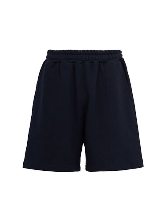The Core: Cotton shorts - 深蓝色 - men_0 | Luisa Via Roma