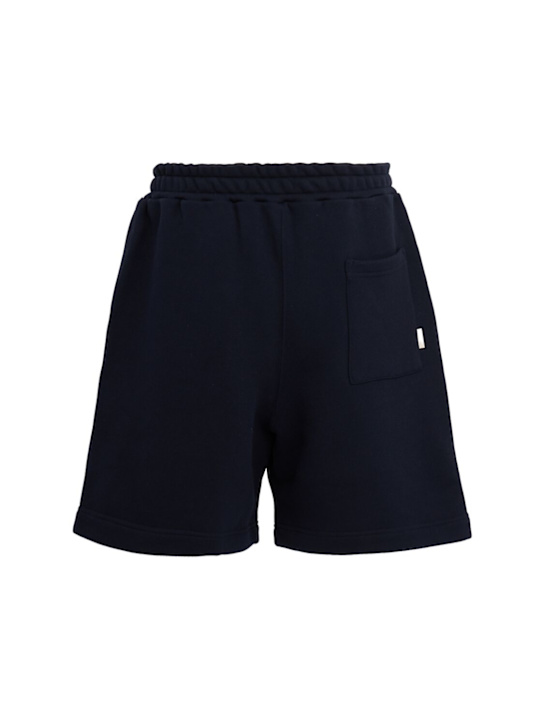 The Core: Cotton shorts - 深蓝色 - men_1 | Luisa Via Roma