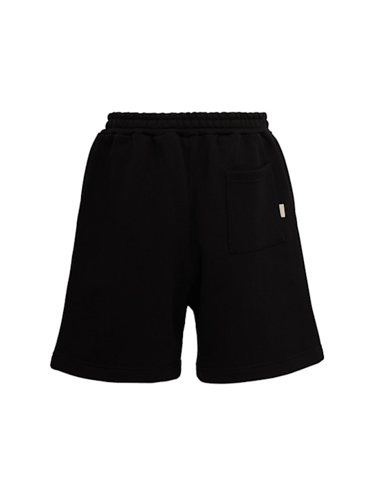The Core: Cotton shorts - 黑色 - men_1 | Luisa Via Roma