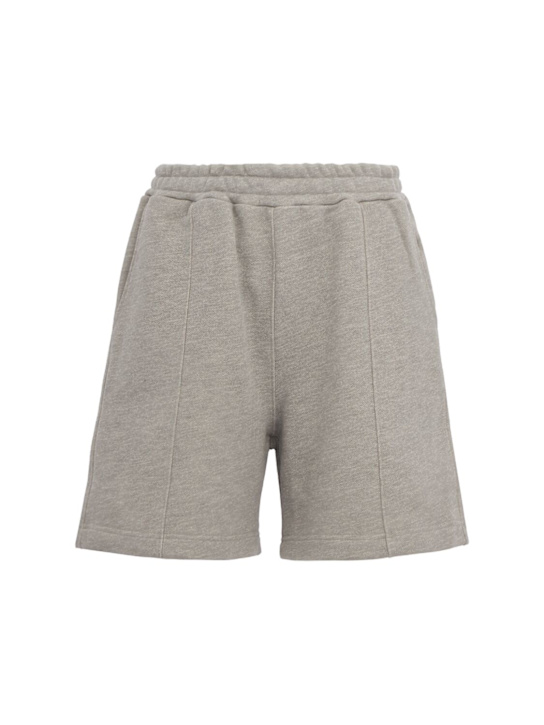The Core: Cotton shorts - Grau Melange - men_0 | Luisa Via Roma