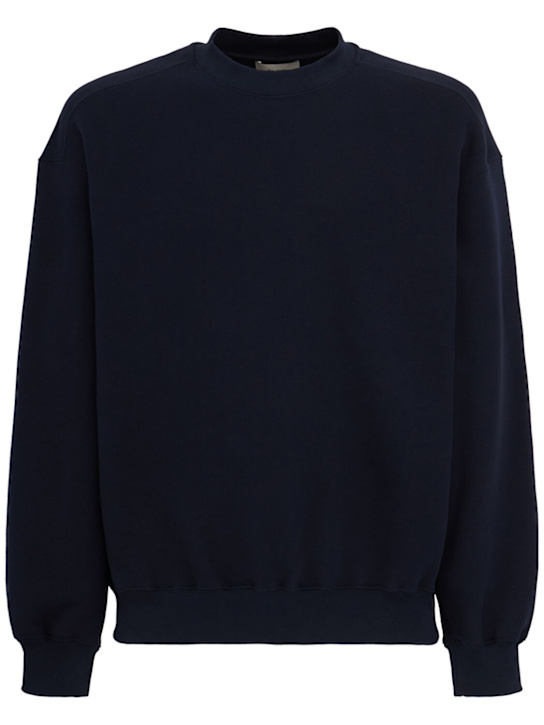 The Core: Crewneck sweatshirt - Navy - men_0 | Luisa Via Roma