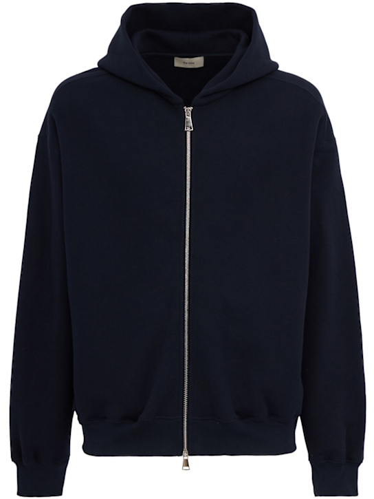 The Core: Full-zip hoodie - 深蓝色 - men_0 | Luisa Via Roma