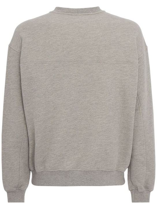 The Core: Crewneck sweatshirt - 麻灰色 - men_1 | Luisa Via Roma