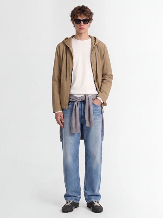 The Core: Nylon windbreaker - 沙色 - men_1 | Luisa Via Roma