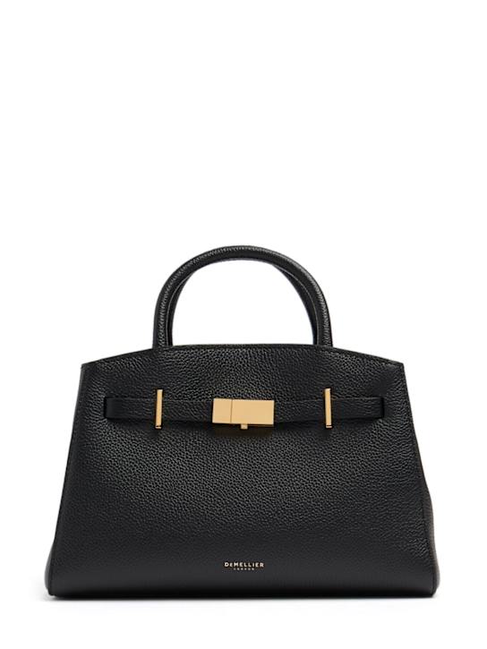 DeMellier: The Small Hudson leather handbag - 黑色 - women_0 | Luisa Via Roma
