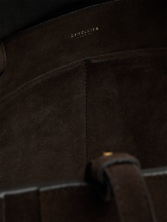 DeMellier: The Florence suede tote bag - 深巧克力色 - women_1 | Luisa Via Roma