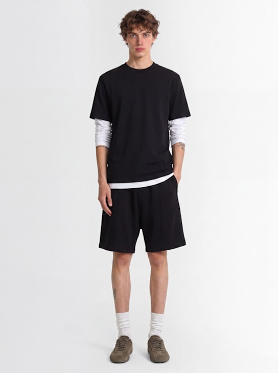 The Core: Lightweight t-shirt - 黑色 - men_1 | Luisa Via Roma