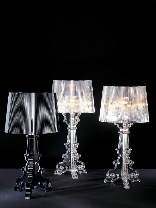 Kartell: Lampada da tavolo Bourgie - Trasparente - ecraft_5 | Luisa Via Roma