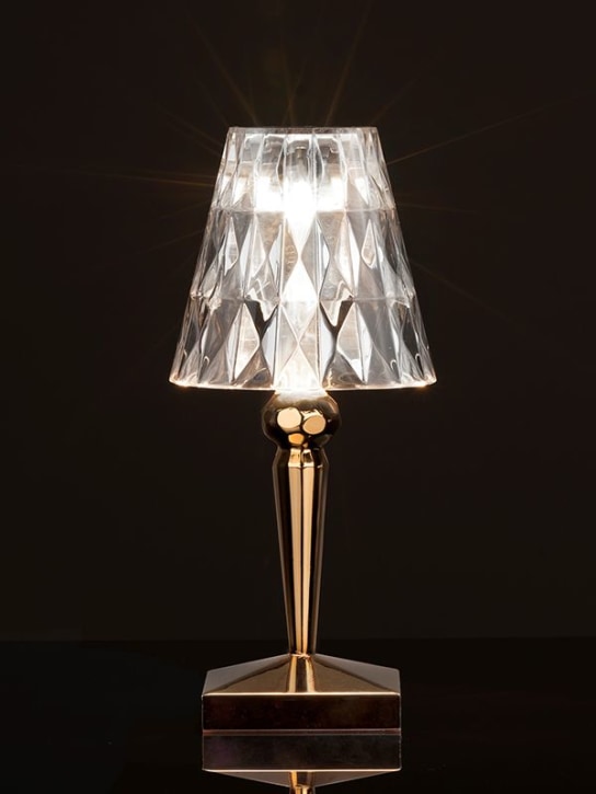 Kartell: Battery Metal table lamp - Altın Rengi - ecraft_1 | Luisa Via Roma