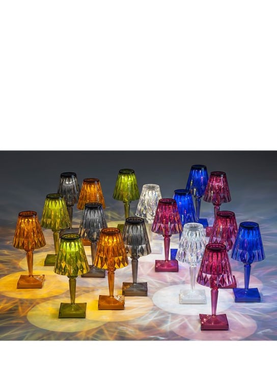 Kartell: Lampe de table à batterie - Gris - ecraft_1 | Luisa Via Roma