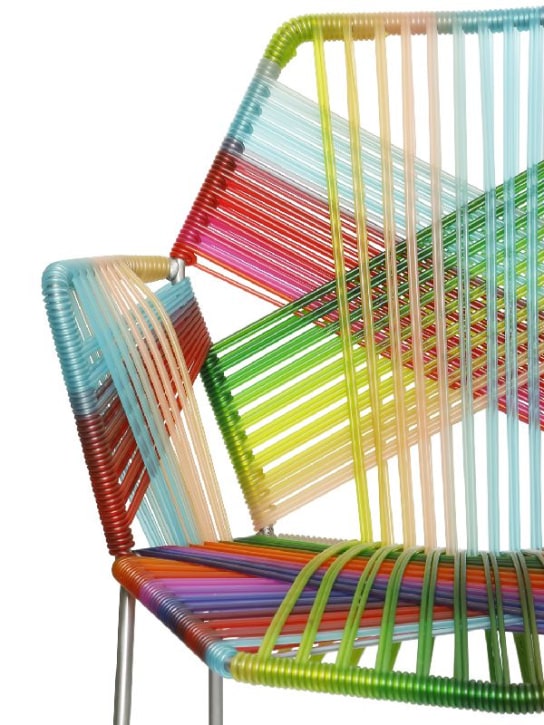 Moroso: Tropicalia chair with armrests - Multicolor - ecraft_1 | Luisa Via Roma