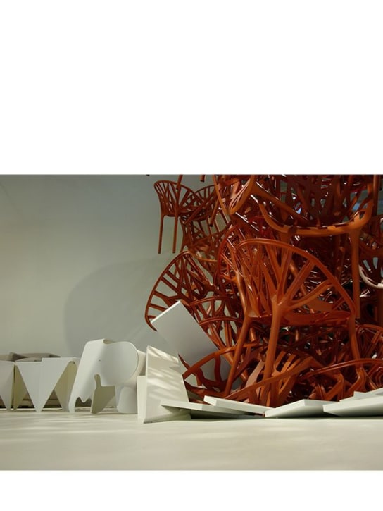Vitra: Tabouret éléphant Eames - Blanc - ecraft_1 | Luisa Via Roma