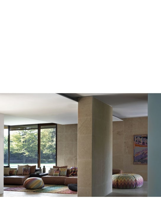 Missoni Home: Tapis rectangulaire en laine Liuwa - Multicolore - ecraft_1 | Luisa Via Roma