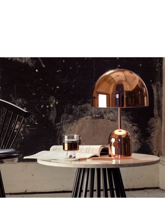 Tom Dixon: Lampada da tavolo Bell in rame - Rame - ecraft_1 | Luisa Via Roma