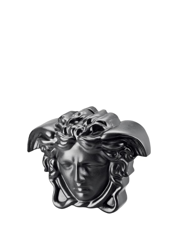 Versace: Spardose in Medusenform "Break The Bank" - Silber - ecraft_1 | Luisa Via Roma