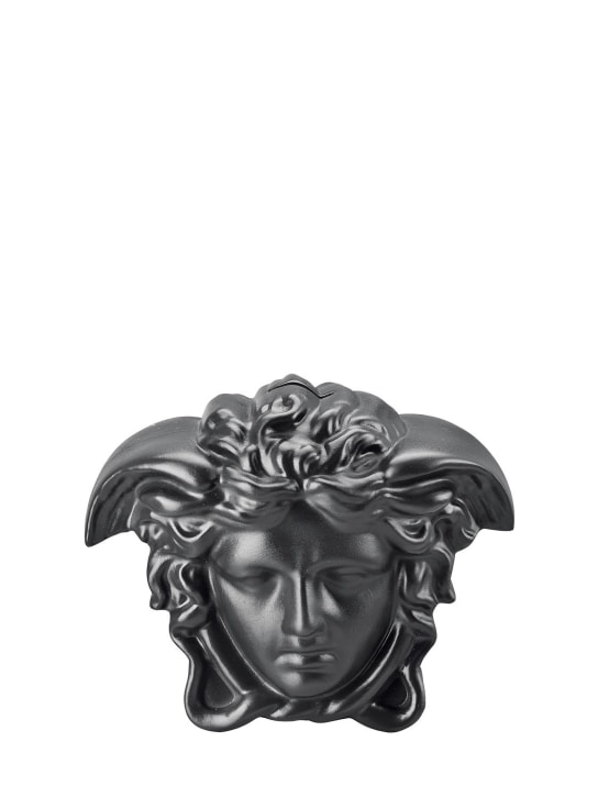 Versace: Spardose in Medusenform "Break The Bank" - Silber - ecraft_0 | Luisa Via Roma