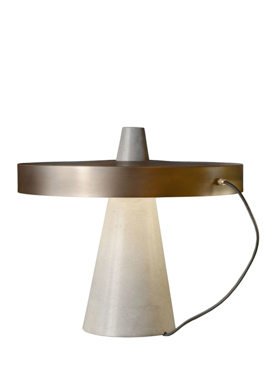 Edizioni: ED039 table lamp - Altın/Gri - ecraft_0 | Luisa Via Roma