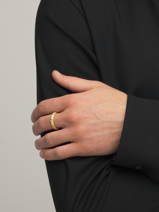 Vanzi: Florentine Gentlemen wedding ring - Gold - men_2 | Luisa Via Roma