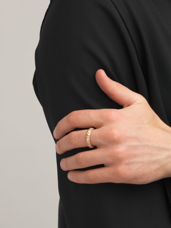 Vanzi: Florentine Gentlemen wedding ring - Rose Gold - men_2 | Luisa Via Roma