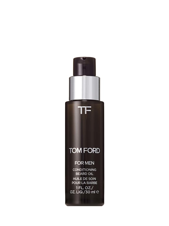 Tom Ford Beauty: 30ML BARTÖL "OUD WOOD CONDITIONING BEARD OIL" - Durchsichtig - beauty-men_0 | Luisa Via Roma
