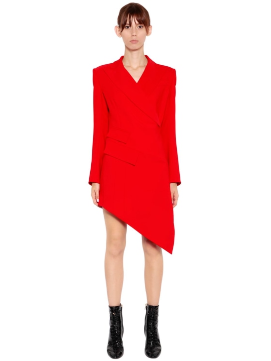 Antonio Berardi: CHAQUETA ESTILO VESTIDO DE CADY - Rojo - women_0 | Luisa Via Roma
